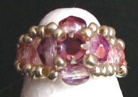 Bague en kit Lolita Strass rose