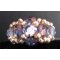 Ring in kit Lolita Strass blauw
