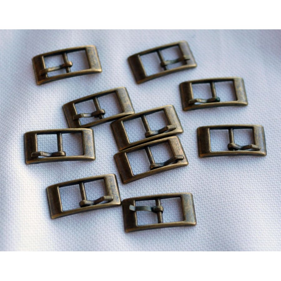 Antiek bronzen gespen voor 8mm riem stijl armband x 5