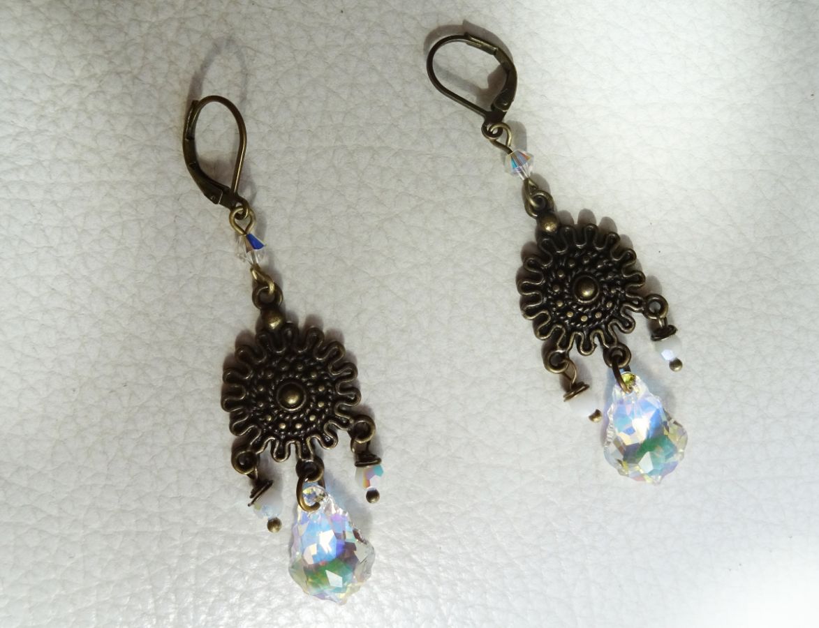 Boheemse Swarovski Kristallen Oorbellen