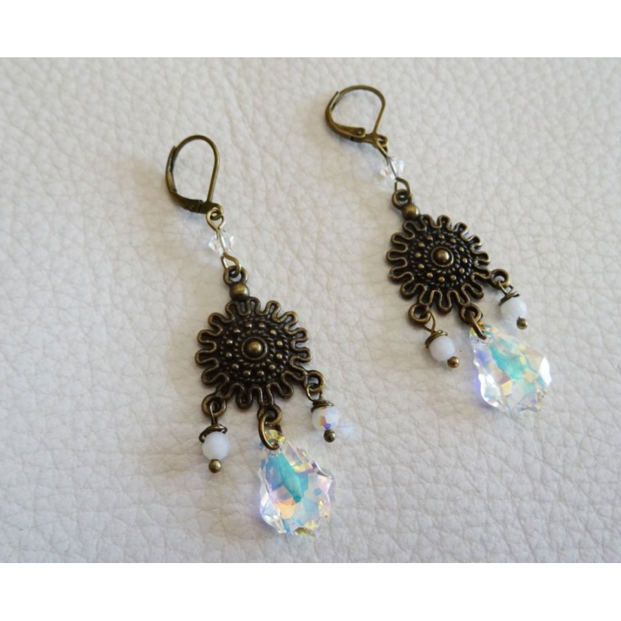 Boheemse Swarovski Kristallen Oorbellen