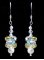 Boucles d'oreilles pendentif de perles Cristalia