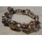 Kaneel Triade Armband met Bedel