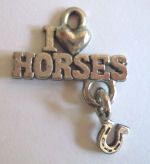 Bedel I LOVE HORSES 24 mm