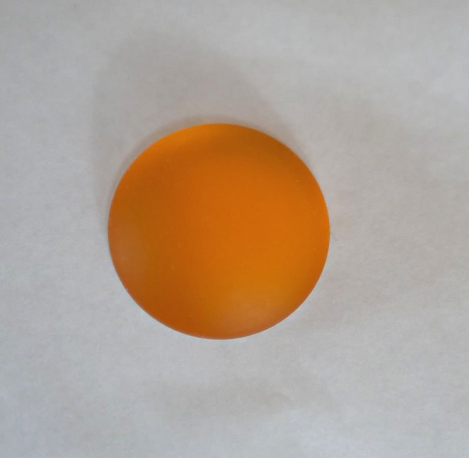Cabochon Luna Zachte Topaas diameter 24mm