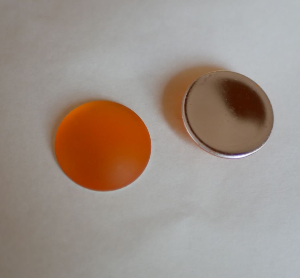Cabochon Luna Zachte Topaas diameter 24mm