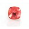 Swarovski cabochon vierkant 12mm Padparadscha