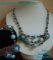 Collier en kit Twinétoile Amazonite en Twin beads