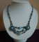 Collier en kit Twinétoile Amazonite en Twin beads