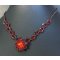 Collier Syros rouge en kit