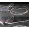 Cordon lunettes bijou parme