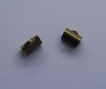 Eindkappen brons 10 mm x 2