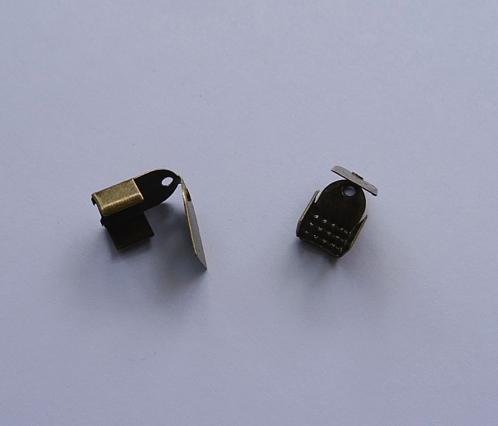 Bronzen flapuiteinden 6 mm x 2