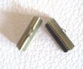 Eindkappen brons 20 mm x 2