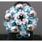 Ensemble de 12 notices de bagues en perles