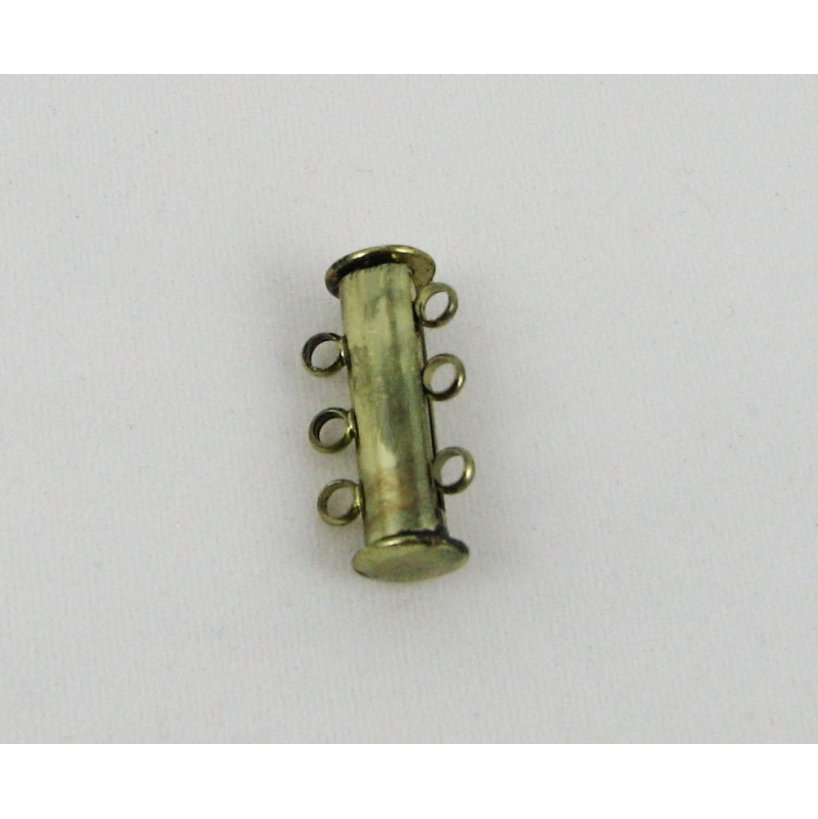 3 rij magnetische bronzen gesp 20mm 
