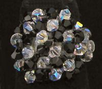 Arz Ring Kit Zwart Kristal