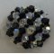 Arz Ring Kit Zwart Kristal