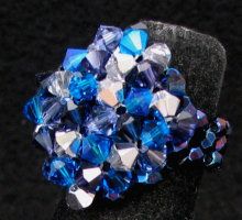 Kit bague Cuba Bleu électrique