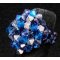 Kit bague Cuba Bleu électrique