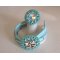 Livelove ring kit zilver turkoois