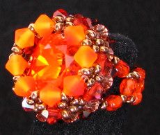 Kit bague Morgan carr&eacute;e feu