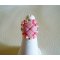 Zijdeachtige roze ring kit