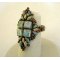 Silkade ring kit Brons groen