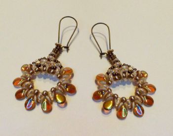 Pip amber oorbellen kit