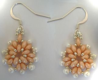 Victoria Cream oorbellen kit