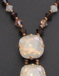 Kit collier Gl&eacute;nan Sable Mocca