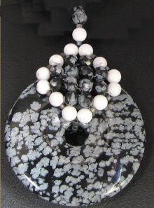 Donut Obsidiaan Hanger Kit