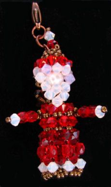 Kerstman kralenset