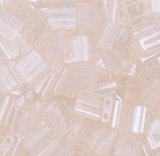 Miyuki Tila 5mm Lt Schelp Roze Luster x 25