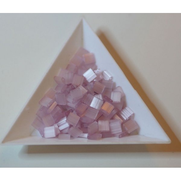 Miyuki Tila 5mm Roze Zijden Satijn 2551