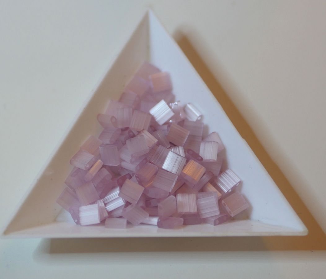 Miyuki Tila 5mm Roze Zijden Satijn 2551