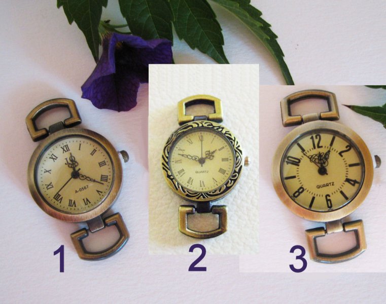 Montre Musique au bracelet triple tour cuir Noir 