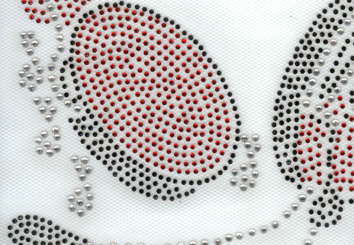 HOOFDTELEFOON MET BERGKRISTALMOTIEF