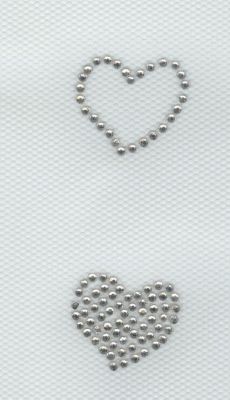 STRASS PATROON TWEE HARTEN