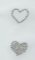 STRASS PATROON TWEE HARTEN