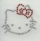 STRASS PATROON KAT HOOFD