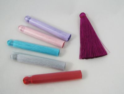 7 cm pompon in rayon, kleur naar keuze