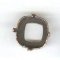 Krimp vierkant 12mm koper oud