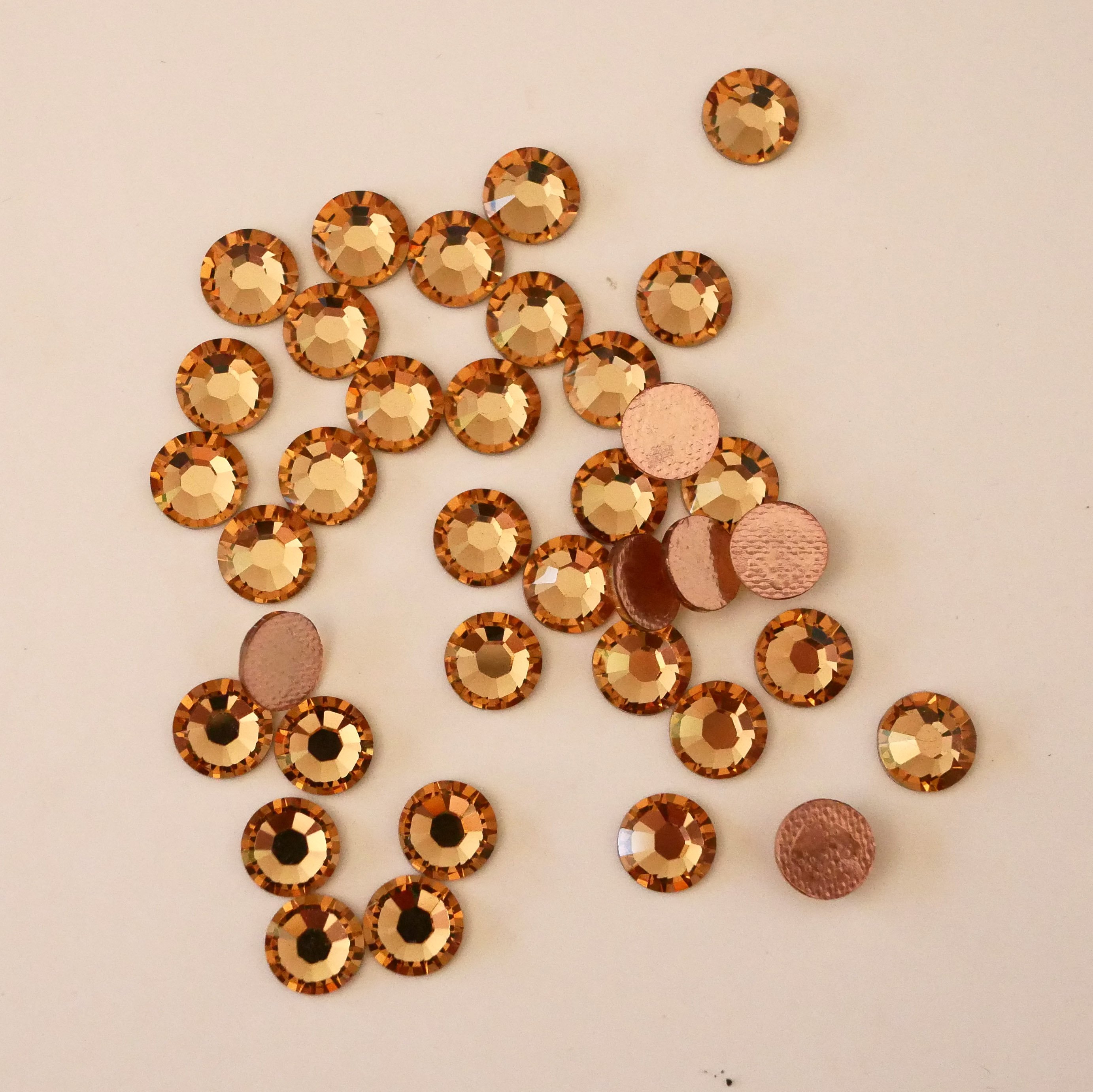 Strass Licht colorado topaz hotfix x1