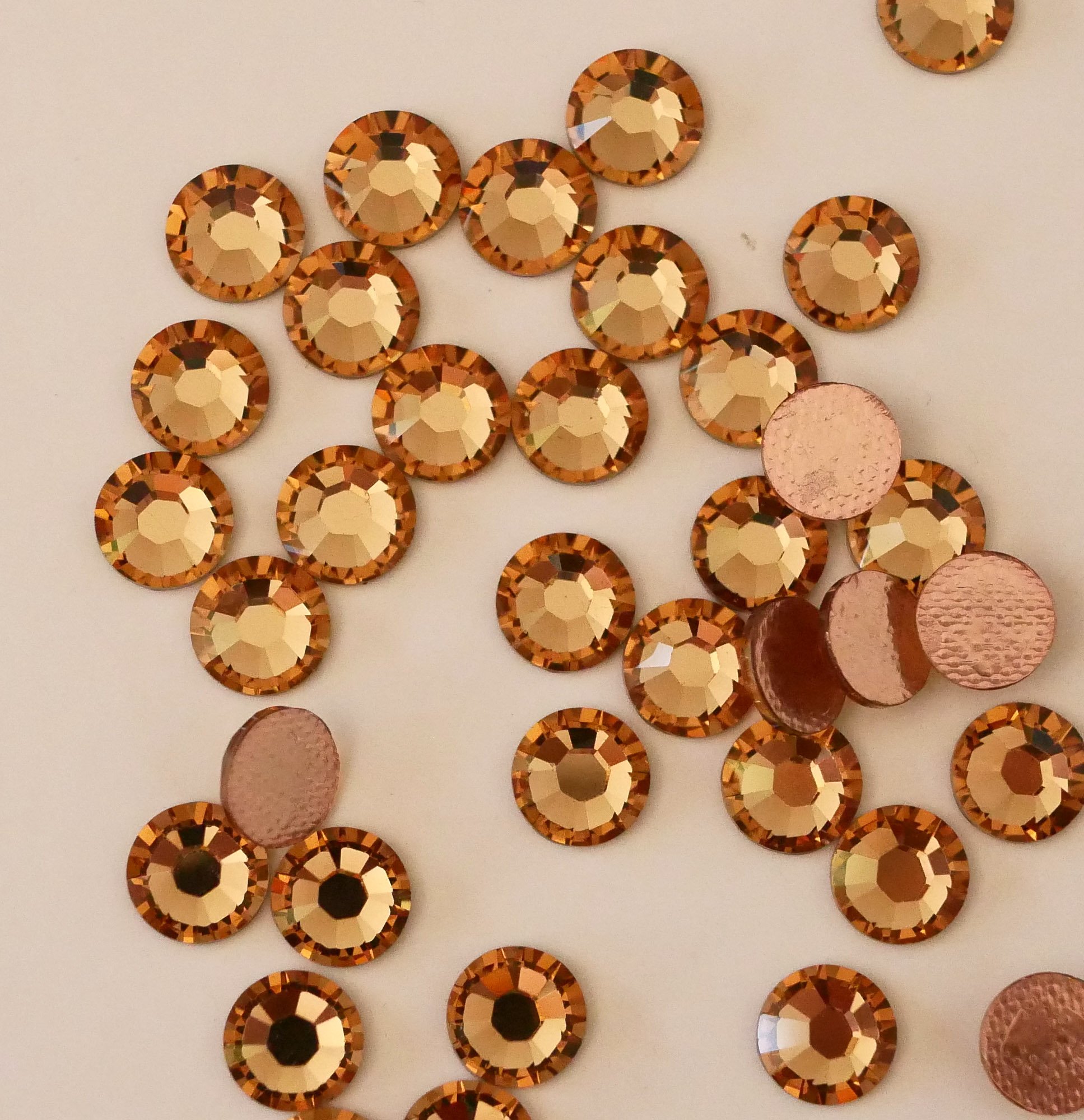 Strass Licht colorado topaz hotfix x1