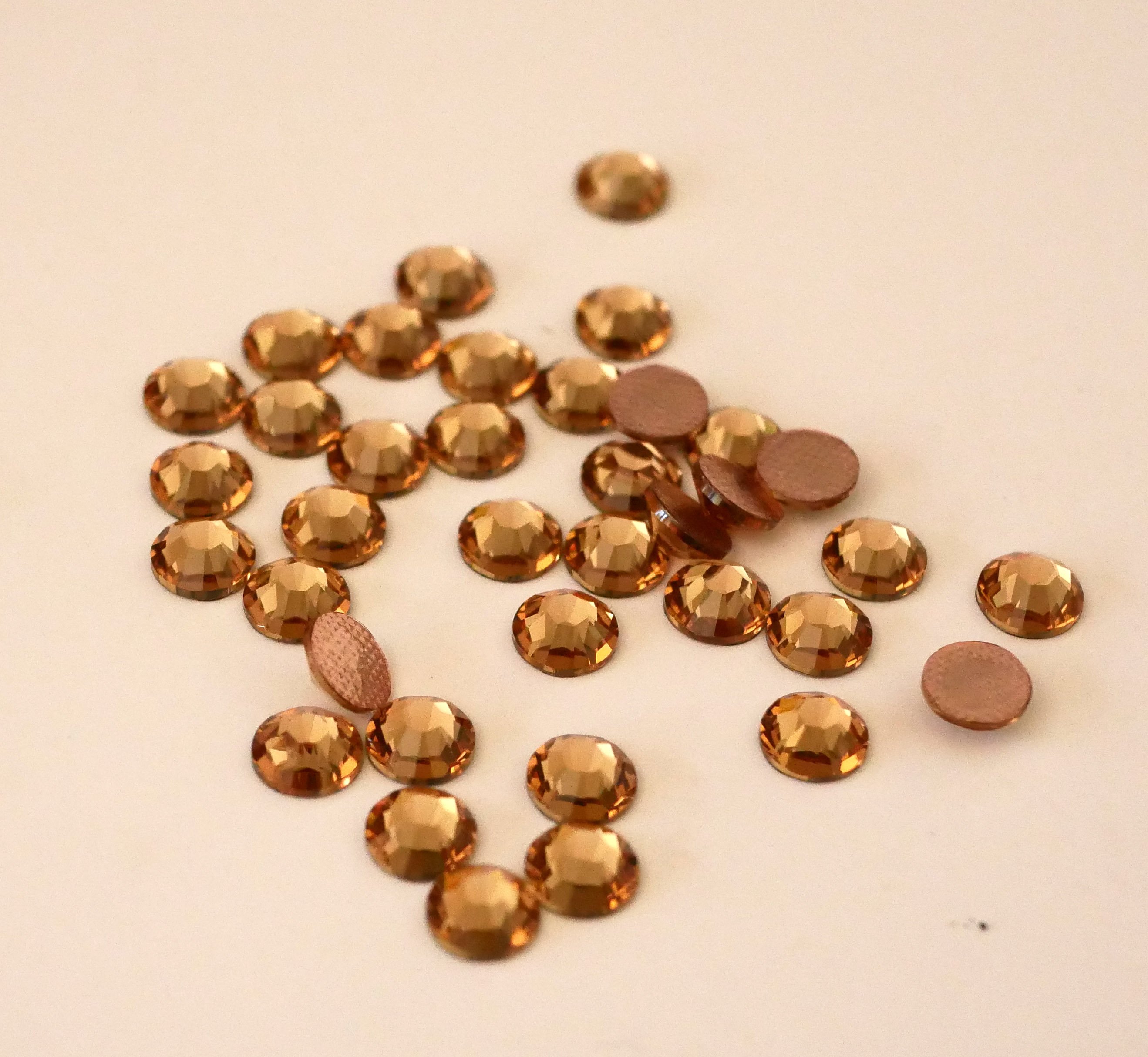 Strass Licht colorado topaz hotfix x1