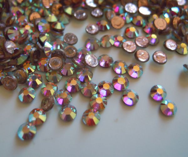 Strass SS10 Kristal ab hotfix x 12