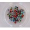 Strass SS20 gemengde kleuren hotfix x 50