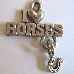 Bedel I LOVE HORSES 24 mm