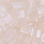 Miyuki Tila 5mm Lt Schelp Roze Luster x 25